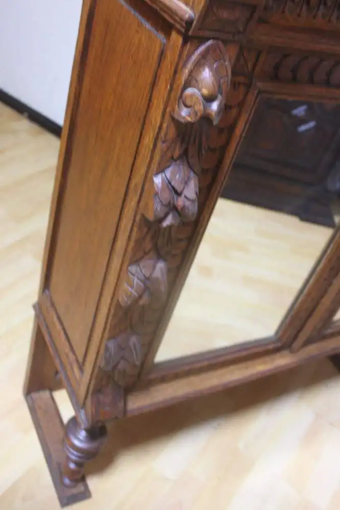 Antik Aufsatzschrank Hängeschrank ca 1900 Jh. 5