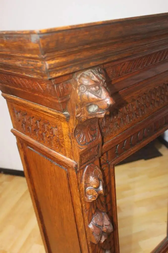 Antik Aufsatzschrank Hängeschrank ca 1900 Jh. 7