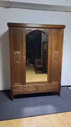 Antik  Kleiderschrank Schlafzimmer   Jugendstil    ca. 1920 Jh.