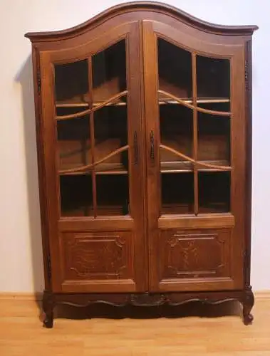 Bücherschrank Vitrine Bibolotheksschrank  Stil Antik Nachbau