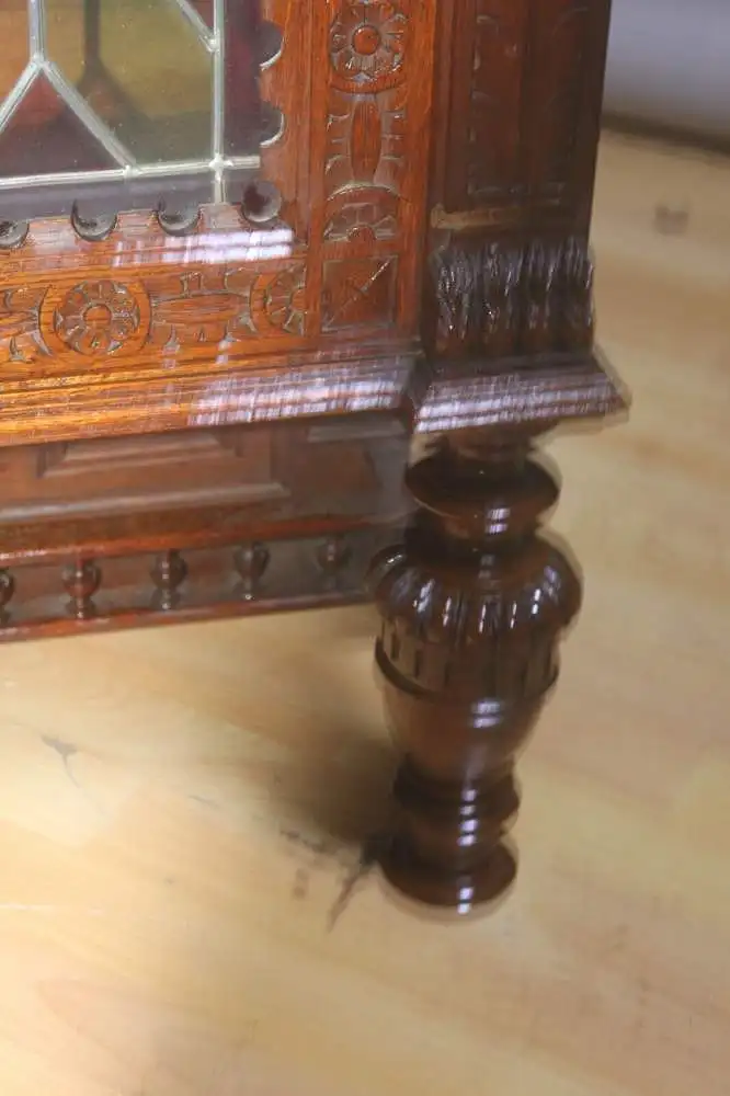 Antik Aufsatzschrank Hängeschrank ca 1900 Jh. 10