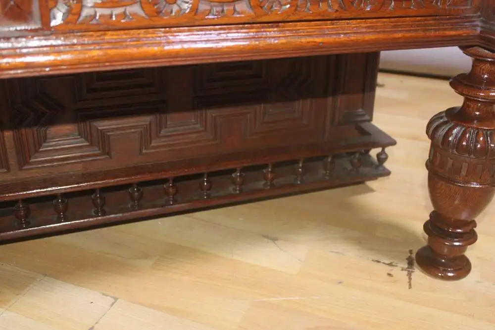 Antik Aufsatzschrank Hängeschrank ca 1900 Jh. 13