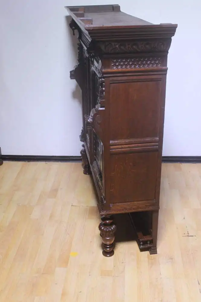 Antik Aufsatzschrank Hängeschrank ca 1900 Jh. 14
