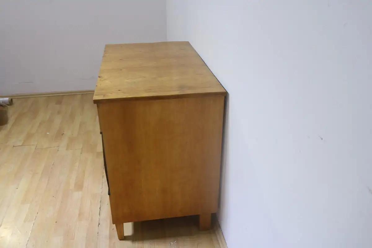 Biedermeier Kommode Anrichte  Antik um 1900 in Schellack poliert Hochglänzend 15