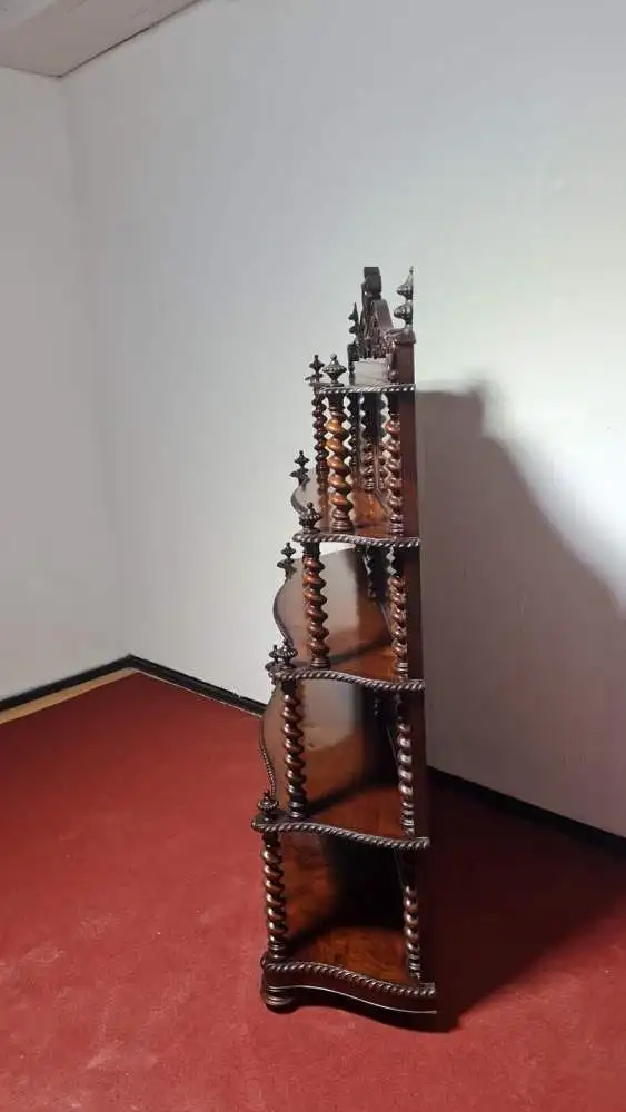 Antik Bücherregal Etageregal  Regal ca 19 Jh. 11