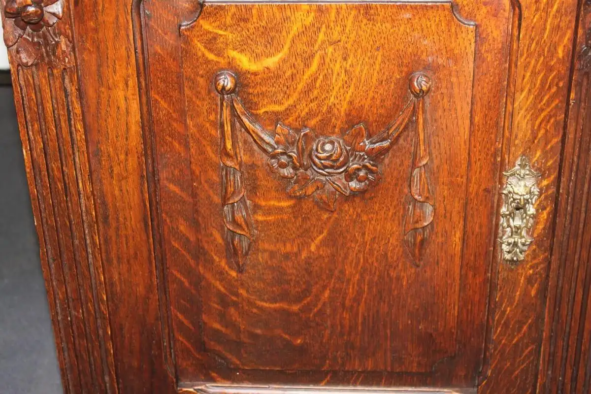 Antik  Schreibtisch Herrenzimmer Jugendstil ca.  1920 Jh. 5