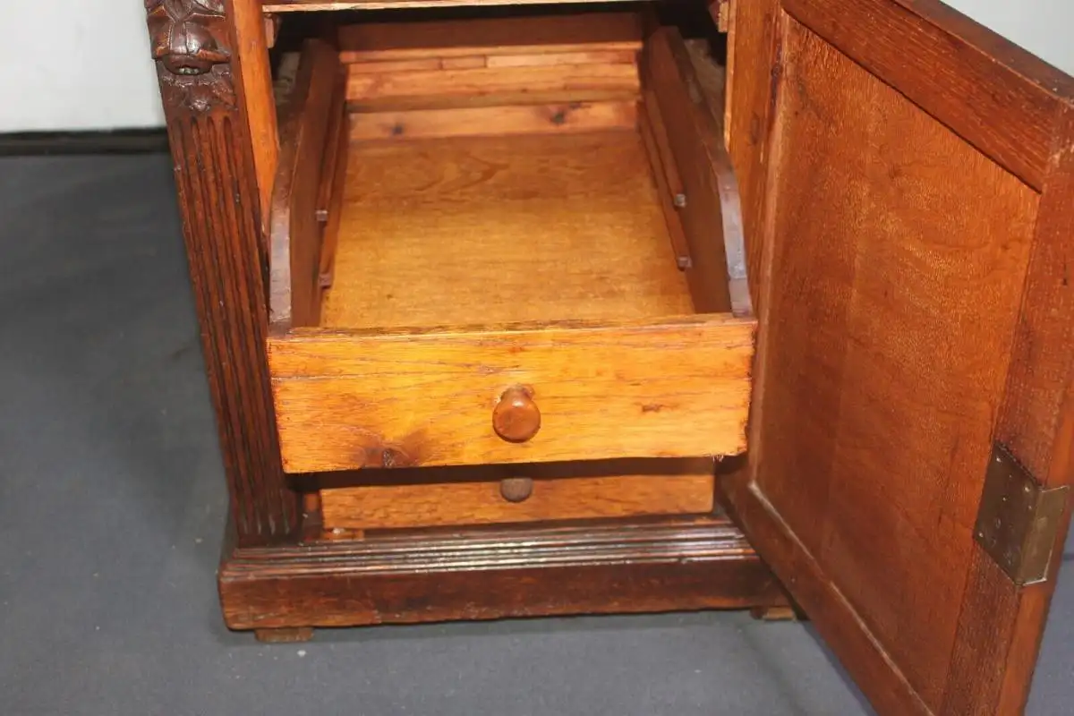 Antik  Schreibtisch Herrenzimmer Jugendstil ca.  1920 Jh. 6