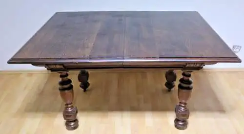 1 Esszimmer Tisch  Tafel  Gründer ca. 1900Jh