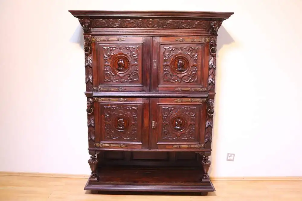 Anrichte Vorratsschrank Antik um 1900 Jh. 1