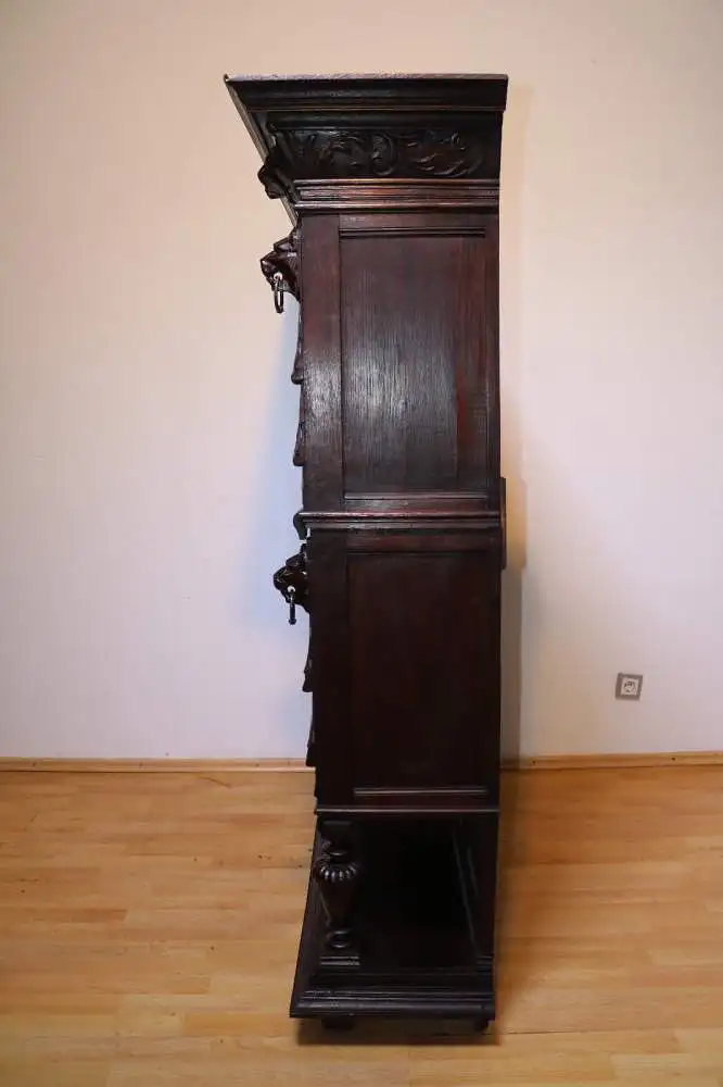 Anrichte Vorratsschrank Antik um 1900 Jh. 11