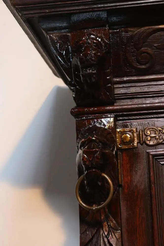 Anrichte Vorratsschrank Antik um 1900 Jh. 4