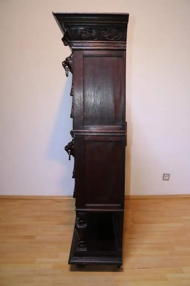 Anrichte Vorratsschrank Antik um 1900 Jh. 7