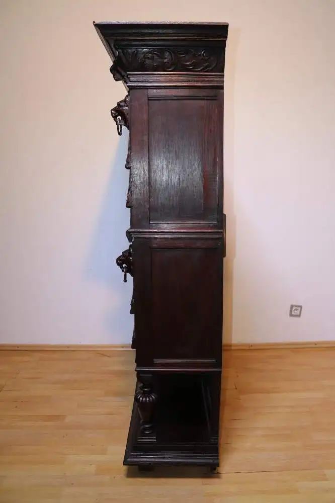 Anrichte Vorratsschrank Antik um 1900 Jh. 8