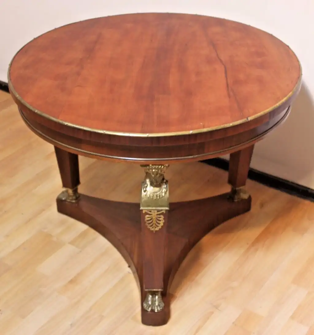 Biedermeier Beistelltisch Wohzimmertisch Salontisch Antikca. 1900 Jh 0