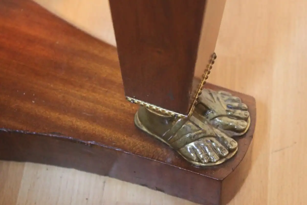 Biedermeier Beistelltisch Wohzimmertisch Salontisch Antikca. 1900 Jh 4