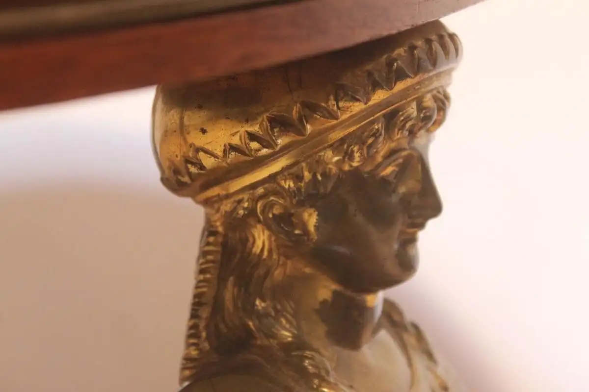 Biedermeier Beistelltisch Wohzimmertisch Salontisch Antikca. 1900 Jh 5