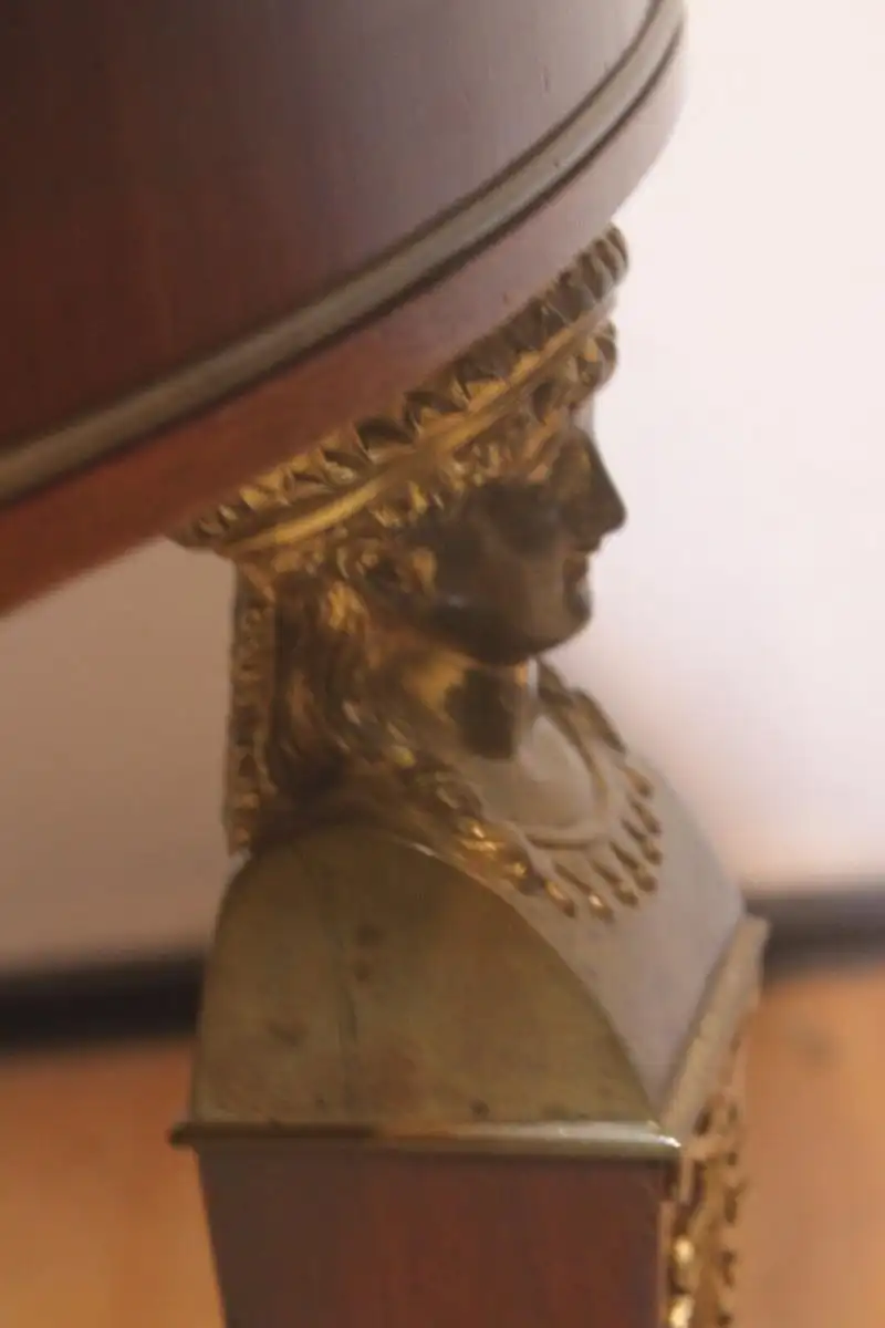 Biedermeier Beistelltisch Wohzimmertisch Salontisch Antikca. 1900 Jh 6