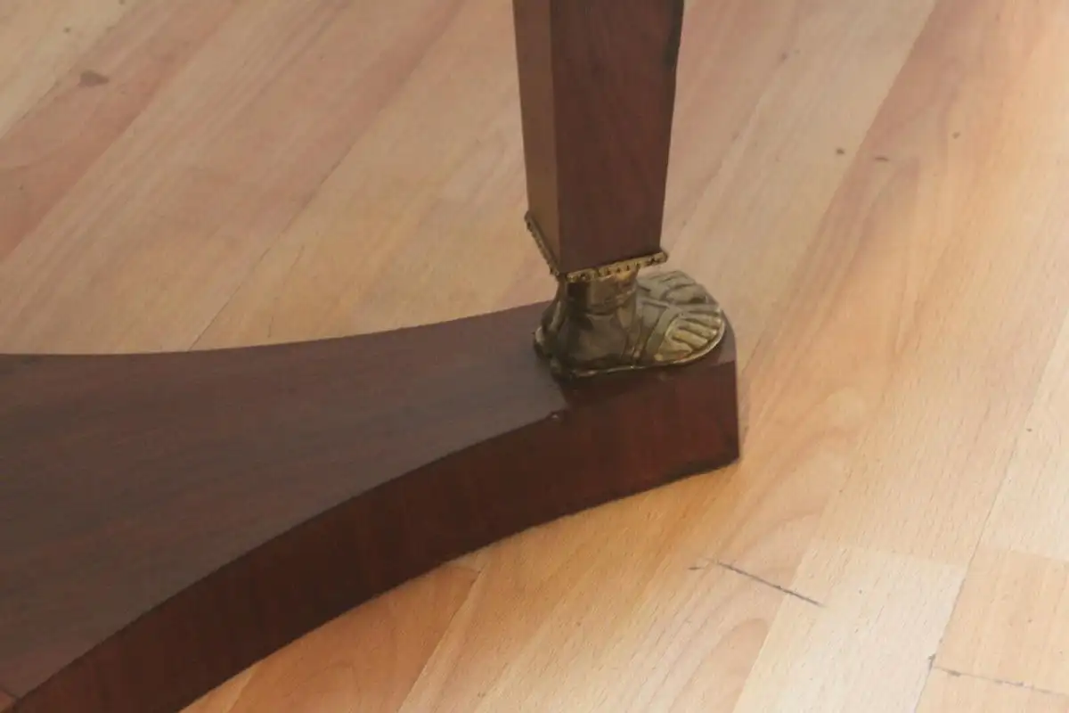 Biedermeier Beistelltisch Wohzimmertisch Salontisch Antikca. 1900 Jh 8