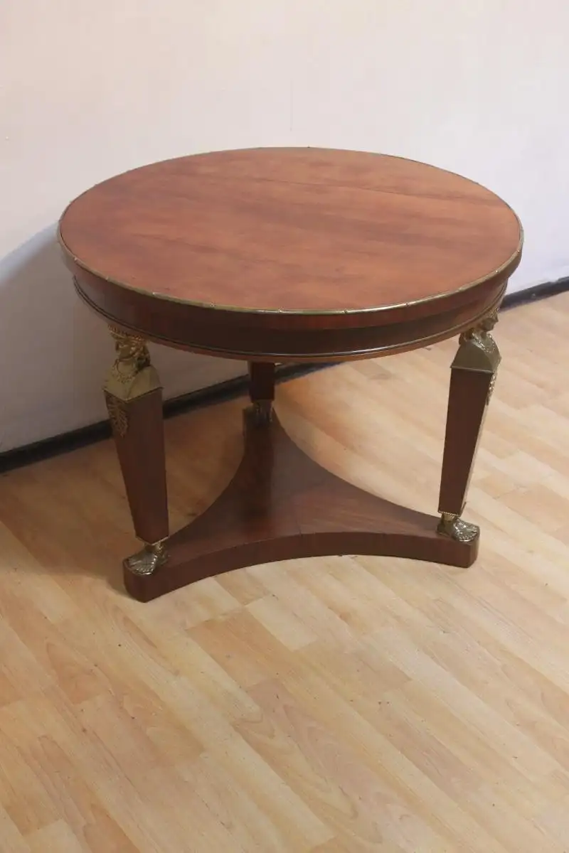 Biedermeier Beistelltisch Wohzimmertisch Salontisch Antikca. 1900 Jh 9