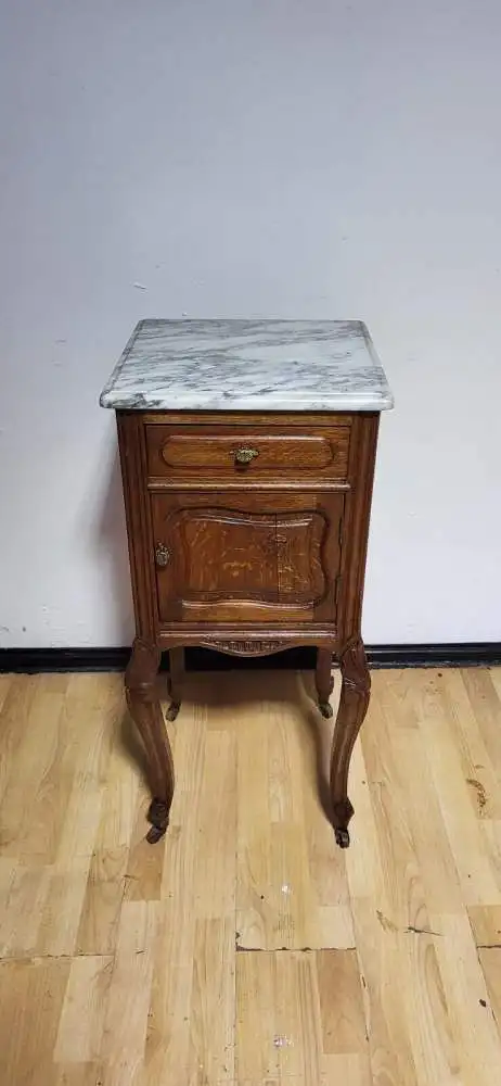 Französischer  Nachttisch Konsole Antik ca. 19 JH, 3