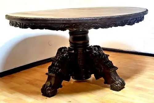 Antik Esszimmer Tisch  Tafel  Gründer ca. 1900Jh