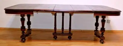 Kulissentisch 1 Esszimmer Tisch  Tafel  Gründer ca. 1900Jh