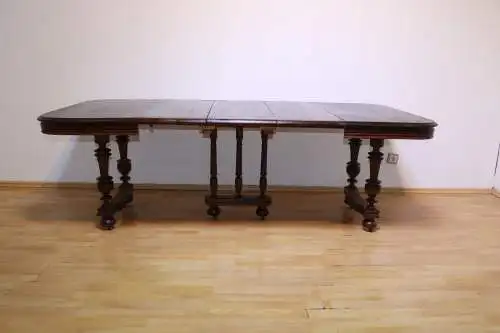 Kulissentisch 1 Esszimmer Tisch  Tafel  Gründer ca. 1900Jh