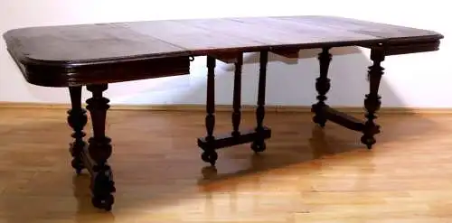 Kulissentisch 1 Esszimmer Tisch  Tafel  Gründer ca. 1900Jh