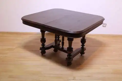 Kulissentisch 1 Esszimmer Tisch  Tafel  Gründer ca. 1900Jh