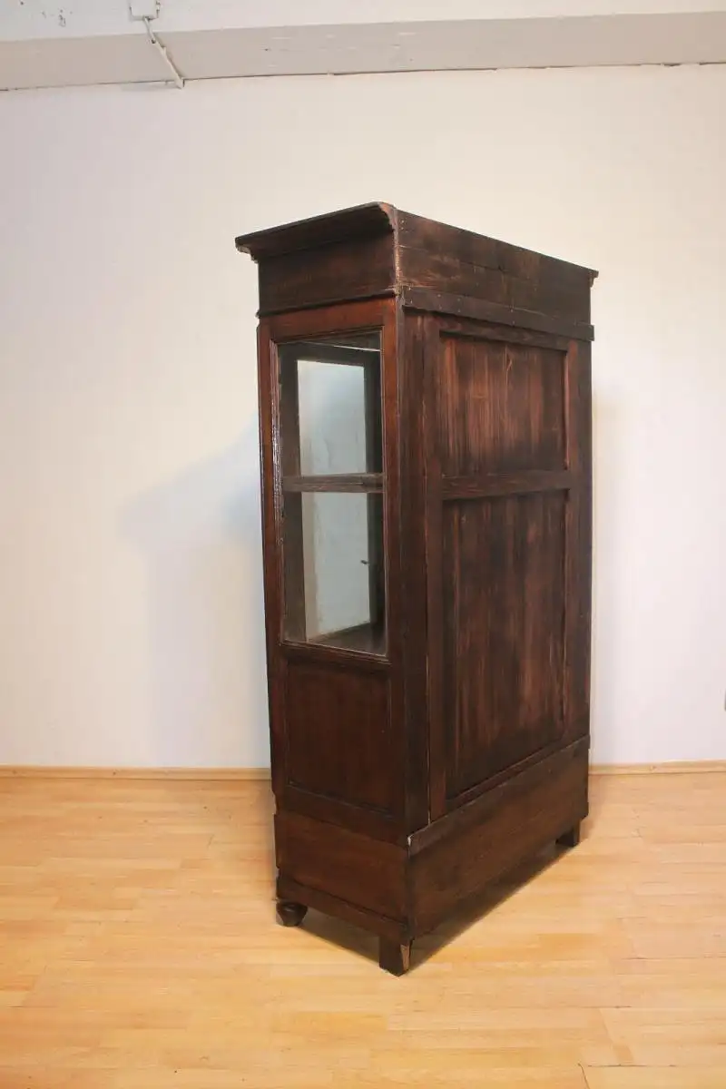 Antiker traumhafter Geschirrschrank, Vertiko - Vitrine Antik ca. 1880 3