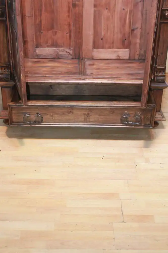 Antiker traumhafter Geschirrschrank, Vertiko - Vitrine Antik ca. 1880 7
