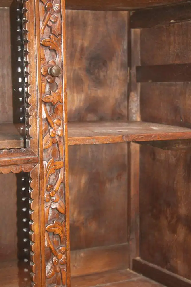 Antiker traumhafter Geschirrschrank, Vertiko - Vitrine Antik ca. 1880 6