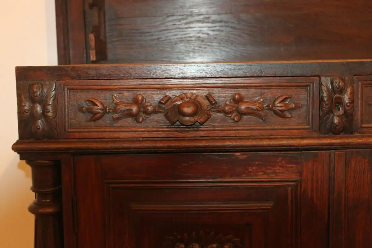 Kommode Garderobenschrank Waschtisch Gründer Antik ca. 1880 Jh. 10