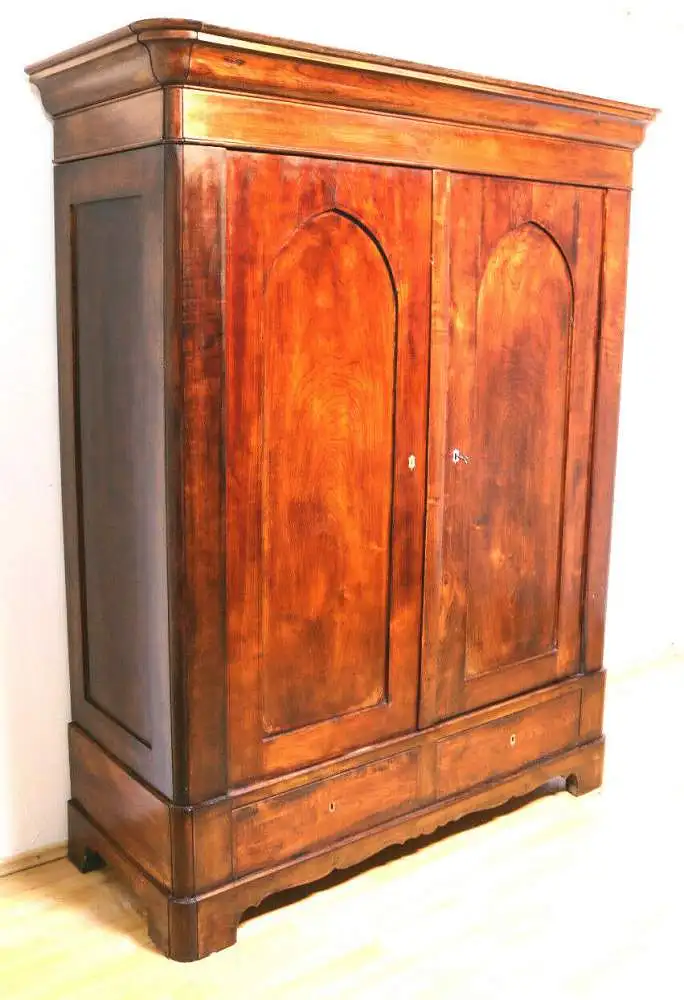 Kleiderschrank Schlafzimmerschrank Biedermeier  Orginal  Antik ca. 19 Jh.  2