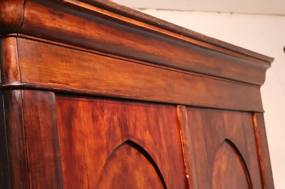 Kleiderschrank Schlafzimmerschrank Biedermeier  Orginal  Antik ca. 19 Jh.  9