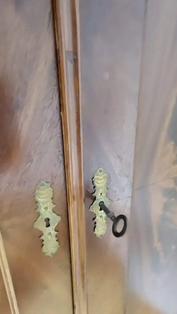 Louis  Philipp Schlafzimmer Kleiderschrank Garderobenschrank  Antik ca. 1900 Jh. 11