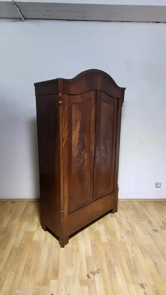 Louis  Philipp Schlafzimmer Kleiderschrank Garderobenschrank  Antik ca. 1900 Jh. 2