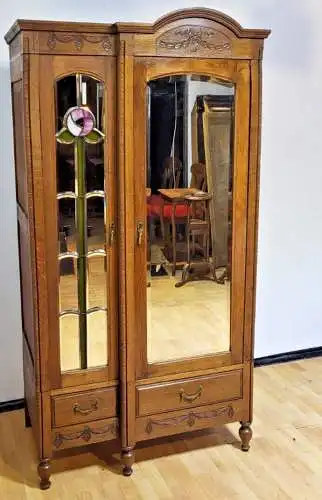 Antik  Kleiderschrank Schlafzimmer   Jugendstil    ca. 1920 Jh.