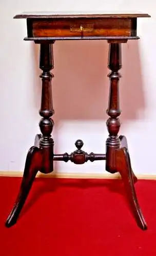 Nähtisch Beistelltisch Antik um 1900           