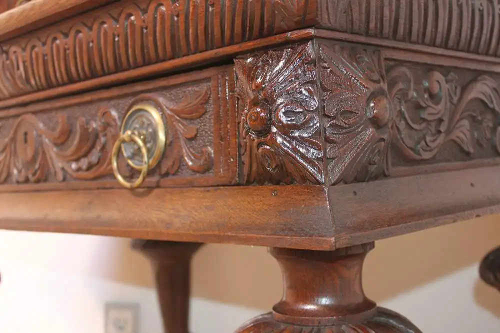 Antik Schrank Wohnzimmer ca.19 Jh. 7