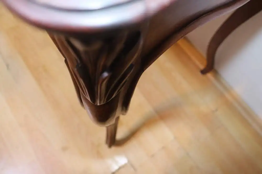 Antik Damen-Schreibtisch, Sekretär, wohnfertig, Louis Philippe, Nussbaum ca.1900 9