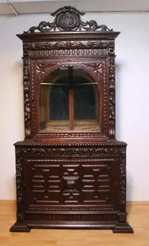 Eckschrank Anrichte Gründer Antik ca. 19 Jh.