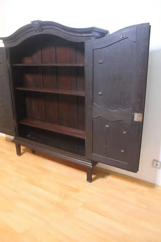 Antikes Orginal Wandschrank Vorratsschrank  ca .1800Jh. 3