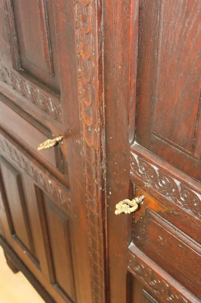 Antikes Orginal Wandschrank Vorratsschrank  ca .1800Jh. 9