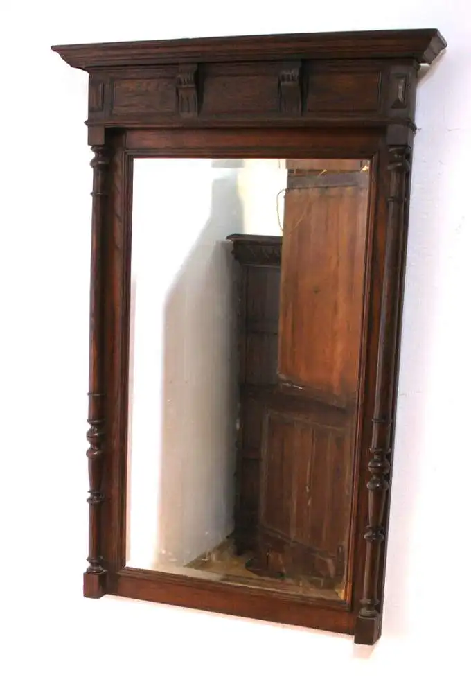 Antik Spiegel Wandspiegel Garderobenspiegelca 1900Jh. 0