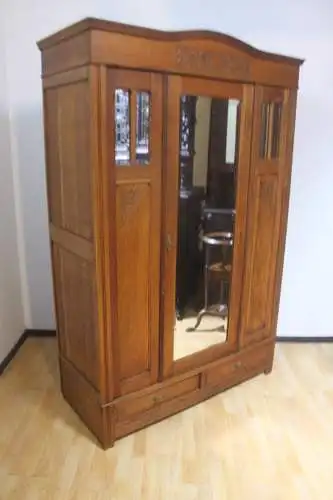 Wäscheschrank Kleiderschrankr art deco  Antik ca. 19 Jh.