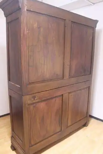 Wäscheschrank Kleiderschrank Schlafzimmer Antik ca. 19 Jh.