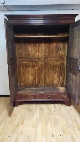 Antik Kleiderschrank Historismus Wäscheschrank Schlafzimmer  ca. 1900