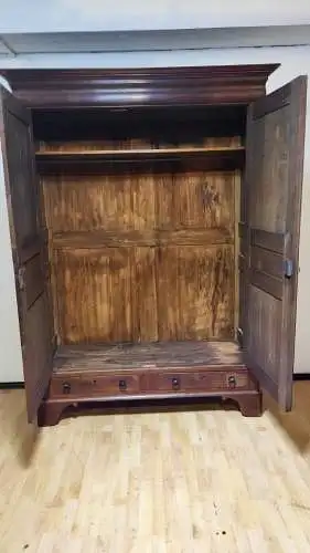 Antik Kleiderschrank Historismus Wäscheschrank Schlafzimmer  ca. 1900