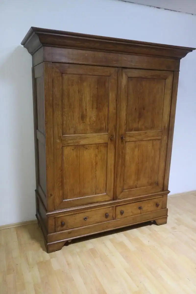 Biedermeier  Antik Kleiderschrank Wäscheschrank Schlafzimmer  ca. 1840 1